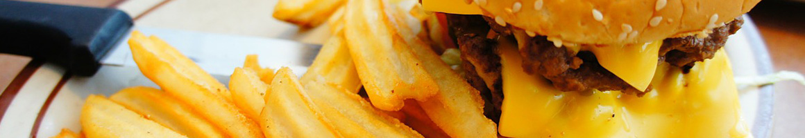 Eating Burger at Burger Lounge restaurant in South Lake Tahoe, CA.
